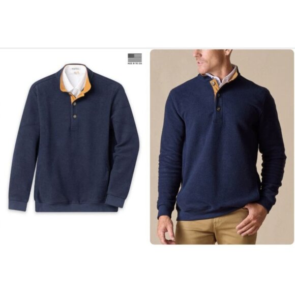 Straight Down Foothill V2 Placket - Indigo Size Mens Large - Picture 3 of 8